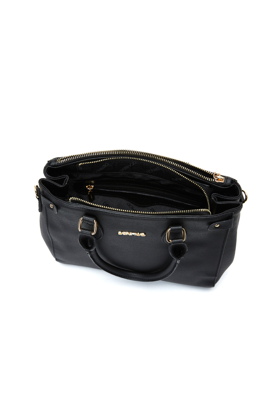 Women's Black Casual Handbag