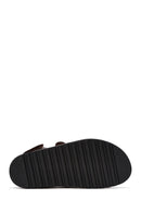 Women's Brown Strappy Sandals | Derimod