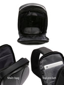 D-Pack Men's Black Technological Hardcase Long Strap Shoulder Bag | Derimod