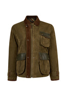 Liberty Woman Khaki Suede Jacket | Derimod