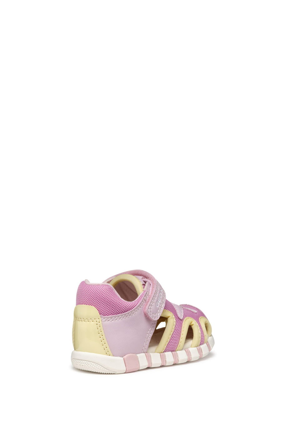 Geox Kız Bebek Pembe B Sandal Iupidoo A - Synt + Mesh Bantlı Kumaş Sandalet