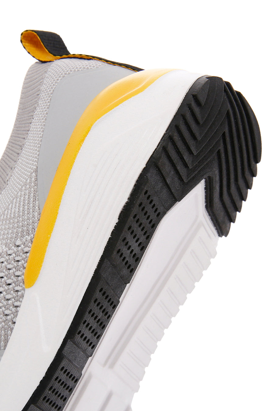 Derimod Zero Men's Gray Lace-Up Thick Soled Fabric Sneaker
