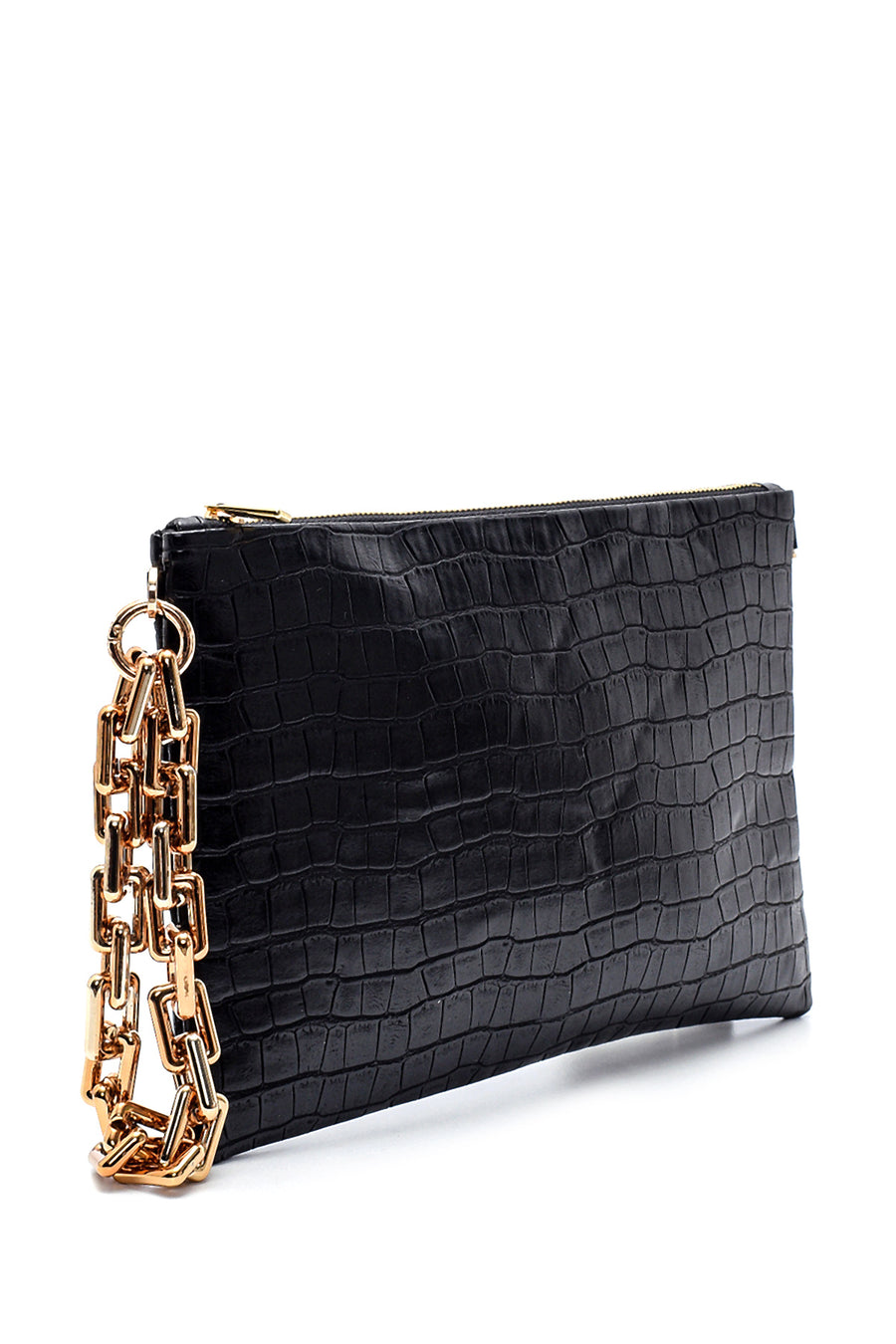 Women's Crocodile Patterned Portfolio