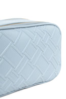 Woman Blue Printed Crossbody Bag | Derimod