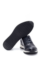 Erkek Deri Baskılı Sneaker | Derimod