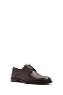 Men's Brown Laced Leather Classic Shoes | Derimod