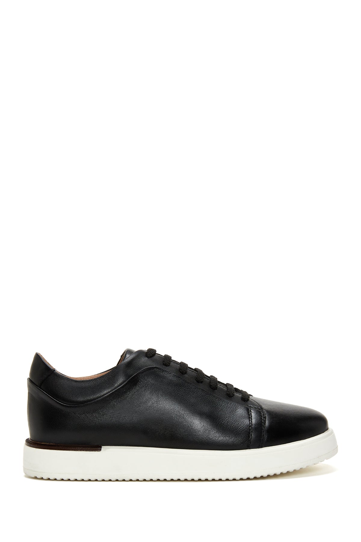 Men's Black Leather Sneaker 23SFD620018 | Derimod