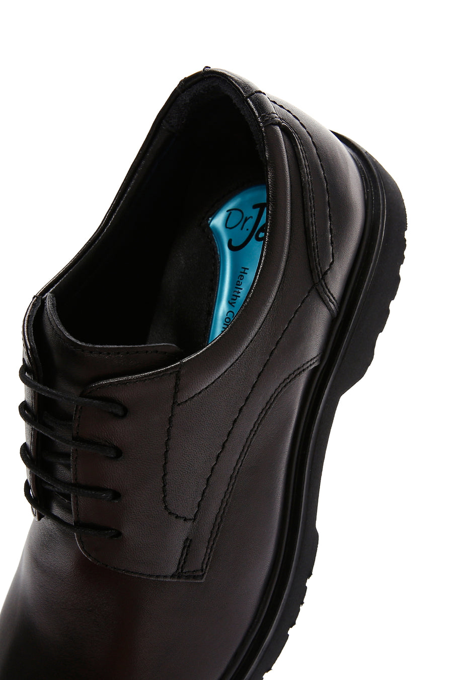 Men's Black Leather Casual Shoes