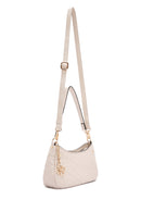 Women's Beige Long Strap Quilted Handbag | Derimod