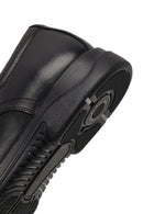 Derimod Fly Male Black Lace-Up Leather Casual Shoes | Derimod