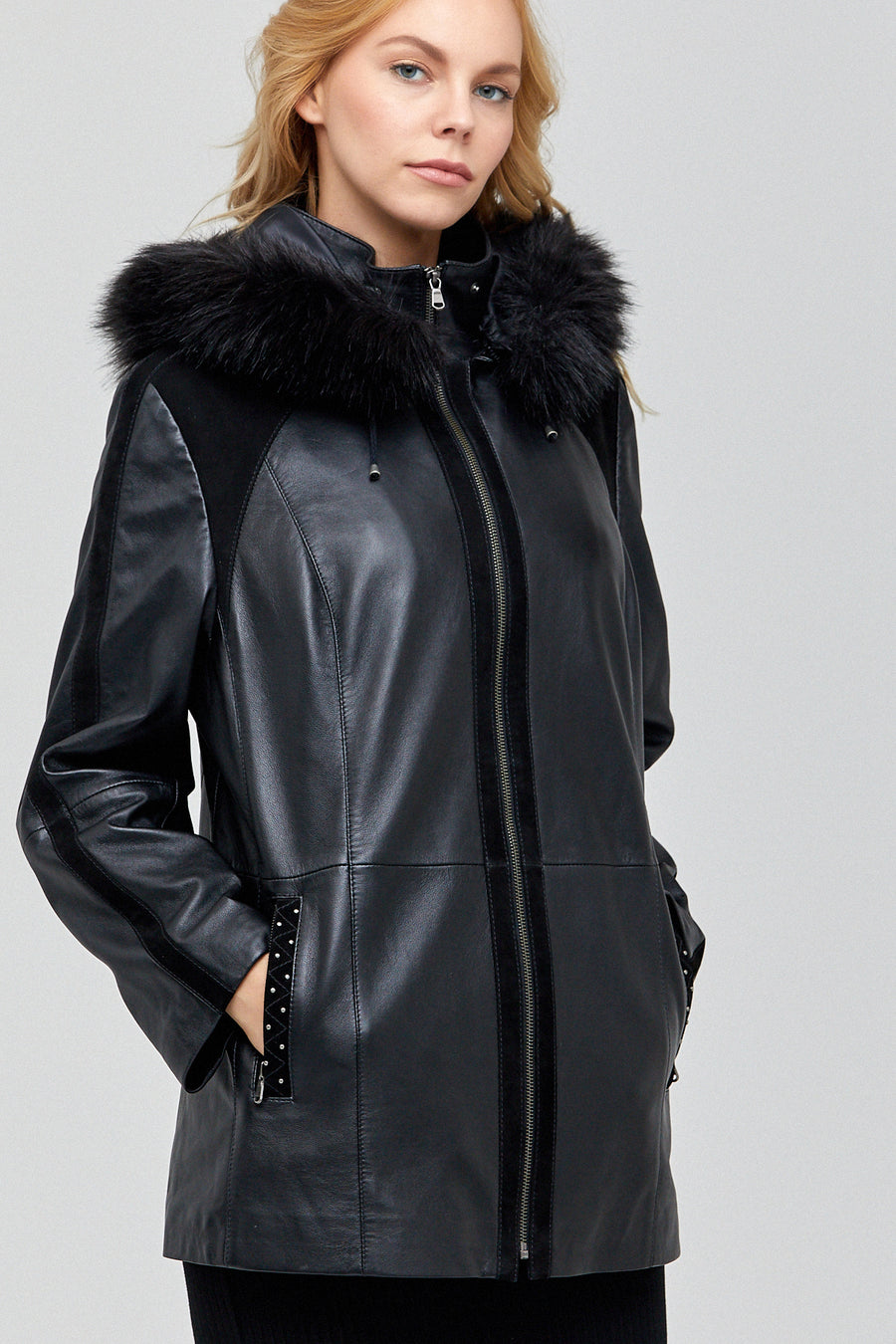 Delfina Women's Leather Jacket