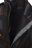 Harley Davidson Kadın Siyah Becky Fermuarlı Kalın Tabanlı Deri Postal Bot | Derimod