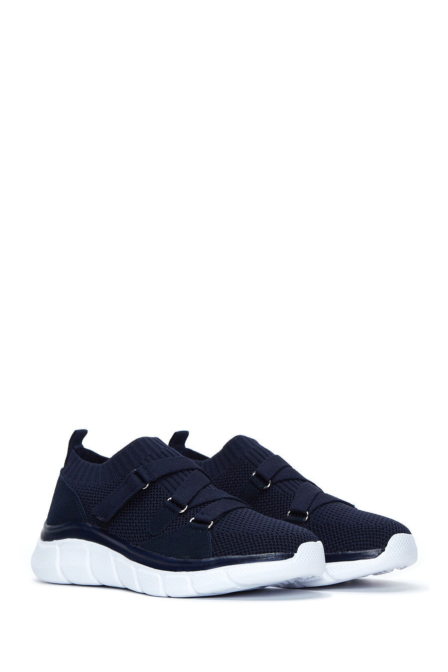 Kadın Mavi Kumaş Sneaker