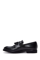 Men's Leather Tassel Loafer | Derimod