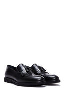 Men's Leather Tassel Loafer | Derimod