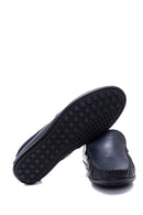 Erkek Lacivert Deri Casual Loafer | Derimod