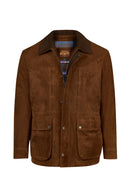 Ranger Male Brown Oversize Suede Jacket | Derimod