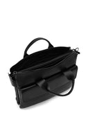 Men's Black Leather Briefcase | Derimod