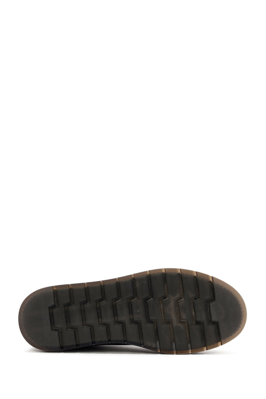 Men's Black Lace-up Leather Sneaker