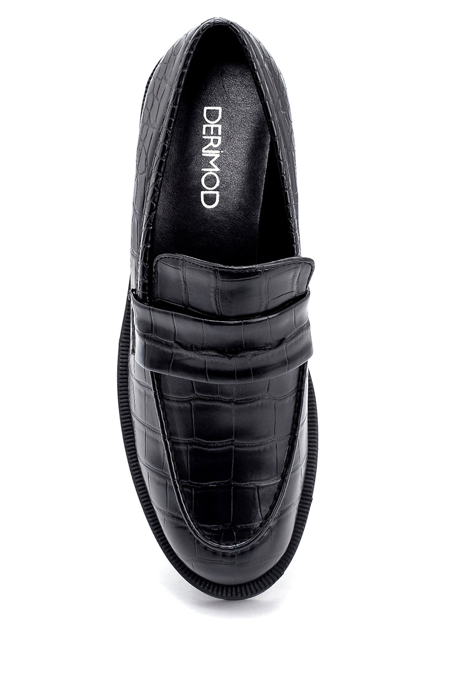 Women's Crocodile Patterned Loafer