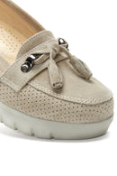 Women's Leather Suede Shoes | Derimod