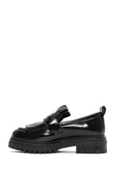 ACBC x Derimod Women's Black Thick-Soled Masculine Loafer | Derimod
