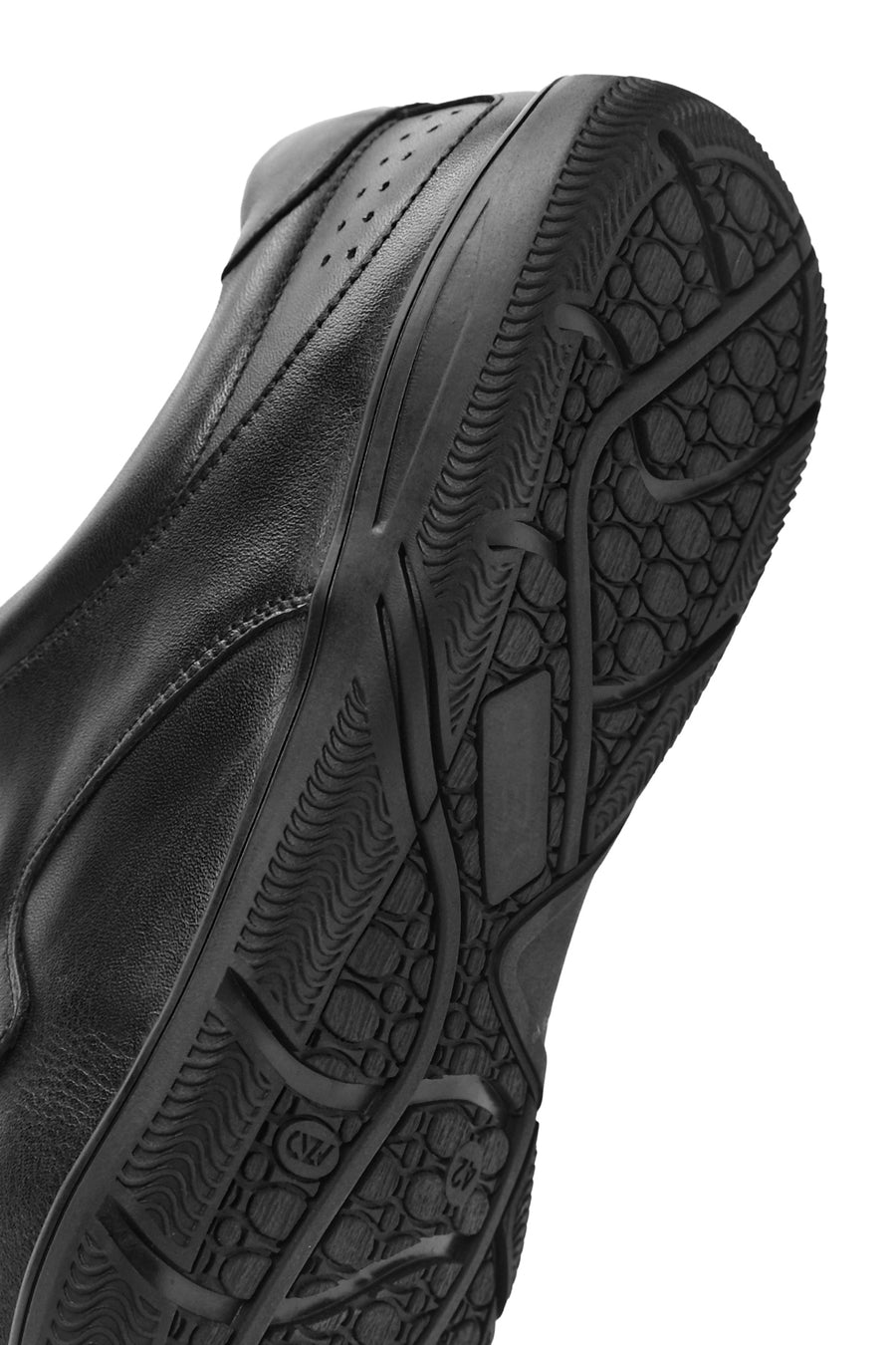 Men's Black Lace-up Leather Comfort Shoes