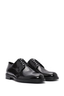 Men's Black Laced Leather Classic Shoes | Derimod