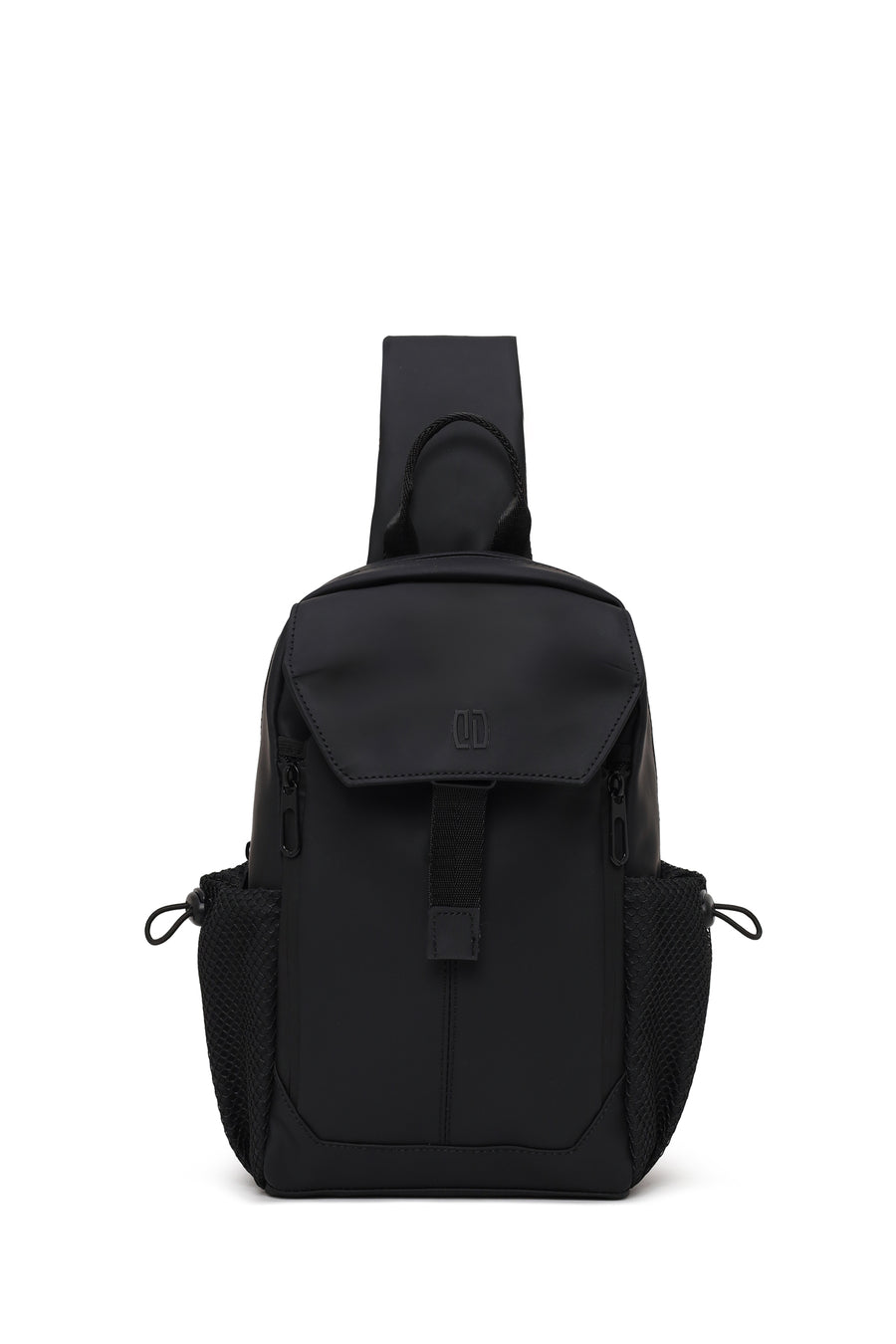 Male Black Fabric Crossbody Bag 26SBD30176F | Derimod