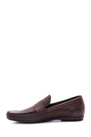 Erkek Deri Baskılı Loafer | Derimod