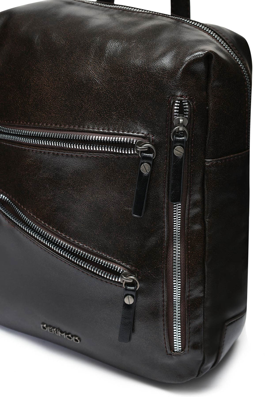 Women's Brown Casual Backpack