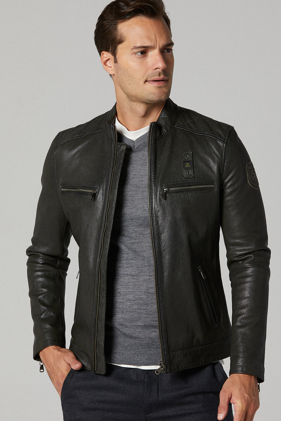 Irving Men's Leather Jacket