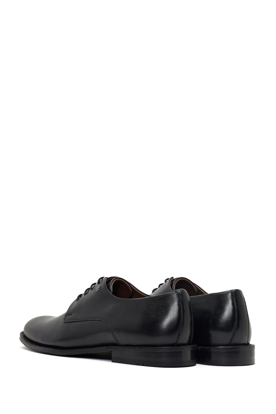 Derimod Black Male Black Lace-Up Leather Classic Shoes