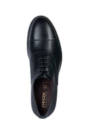 Geox Erkek Siyah Decio Bağcıklı Deri Klasik Ayakkabı | Derimod