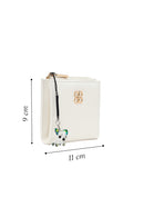 Women's Cream Wallet with Accessories | Derimod