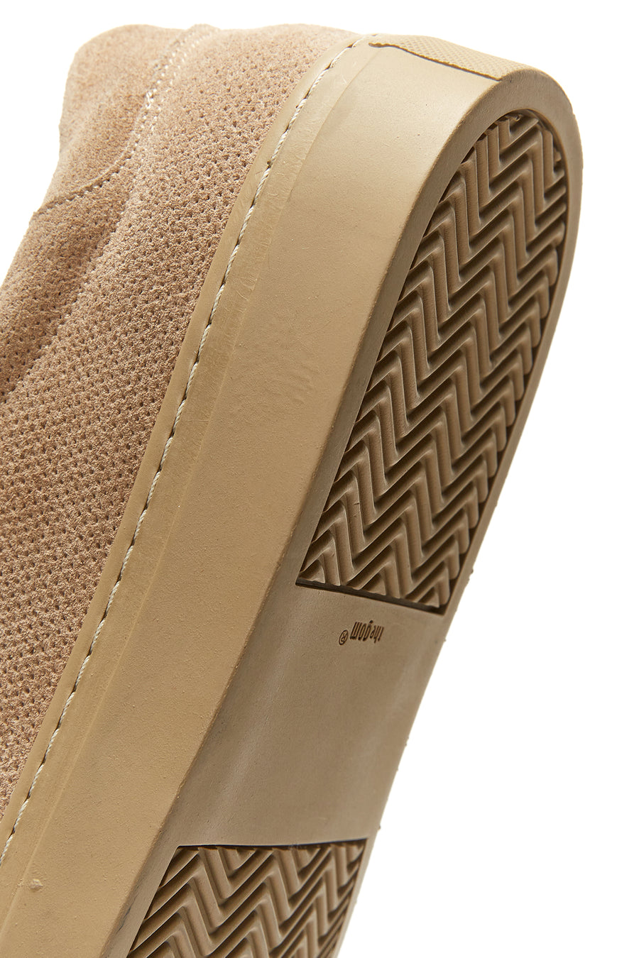 Erkek Bej Deri Süet Sneaker