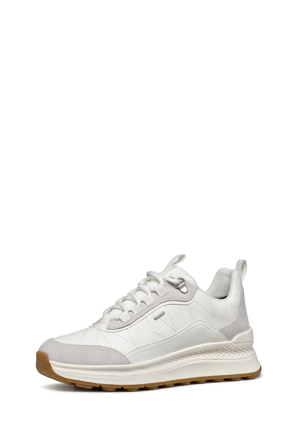 Geox Kadın Beyaz Spherica Actif X2 Abx Bağcıklı Waterproof Sneaker