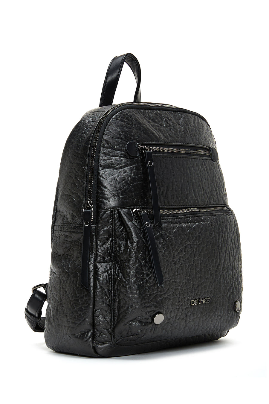 Women's Black Long Casual Backpack