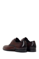 Derimod Black Male Brown Lace-Up Classic Leather Shoes | Derimod