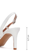 Women's White Heeled Sandals | Derimod