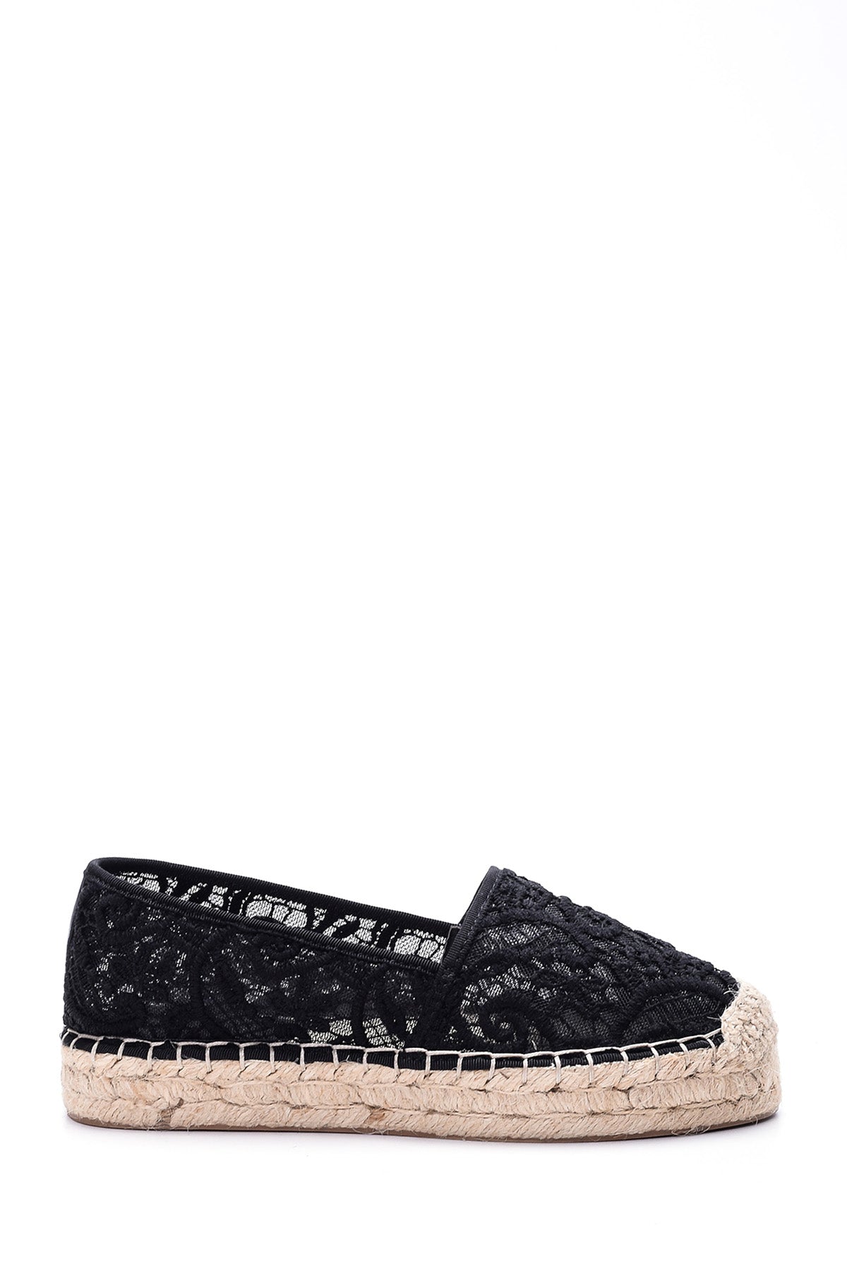 Women's Lace Detailed Espadrille Shoes 19SFD20636F | Derimod