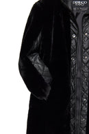 Afrodite Women's Black Teddy Coat | Derimod