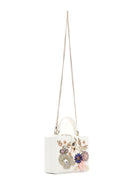 Women's White Stone Handbag | Derimod