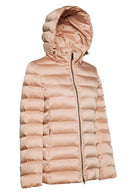 Geox Women's Pink Zosma Hooded Coat | Derimod