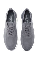 Erkek Gri Sneaker | Derimod