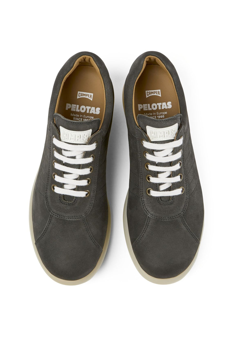 Camper Erkek Gri Pelotas Ariel Deri Sneaker