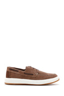 Men's Mink Lace-Up Suede Leather Casual Shoes | Derimod