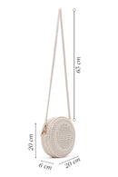 Women's White Long Strap Crossbody Bag | Derimod