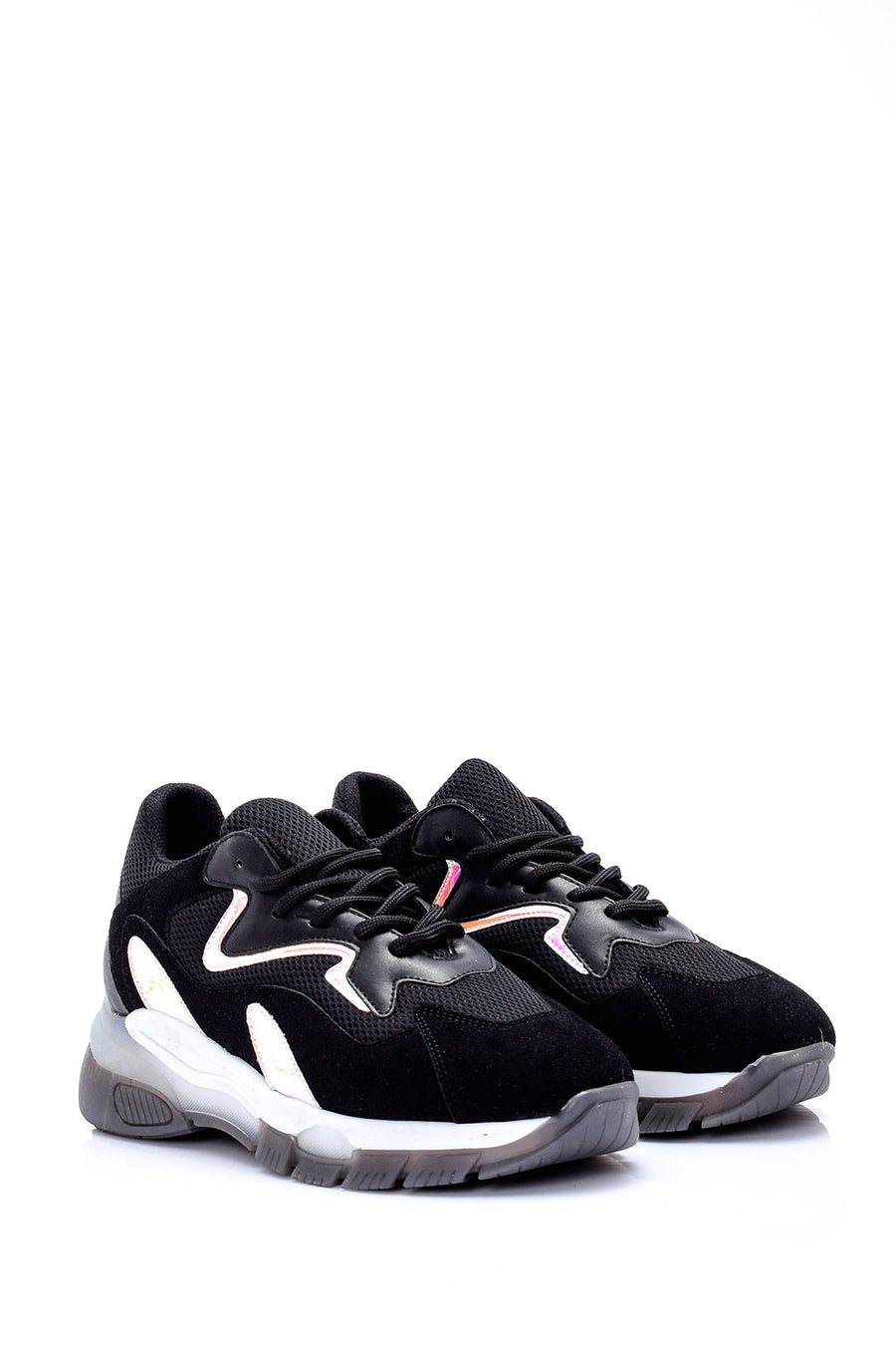 Kadın Süet Detaylı Sneaker