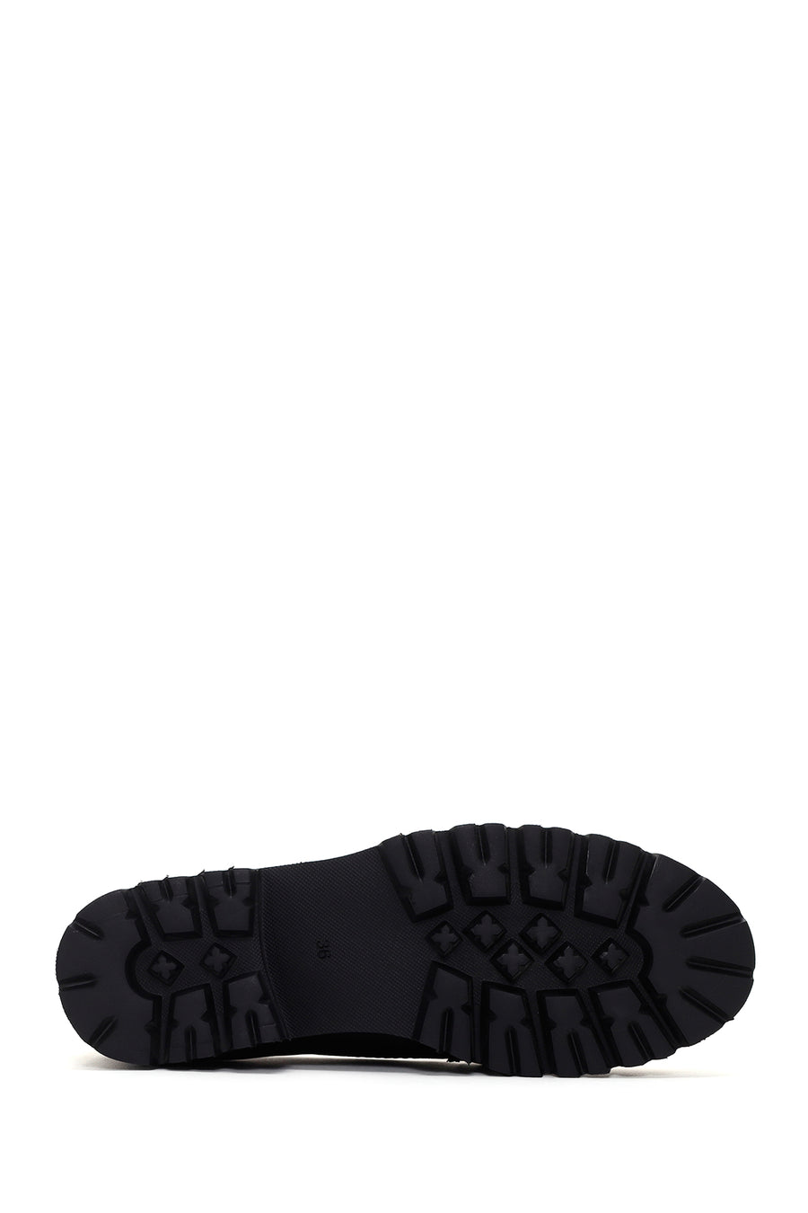 Derimod Gritti Kadın Siyah Deri Klasik Loafer